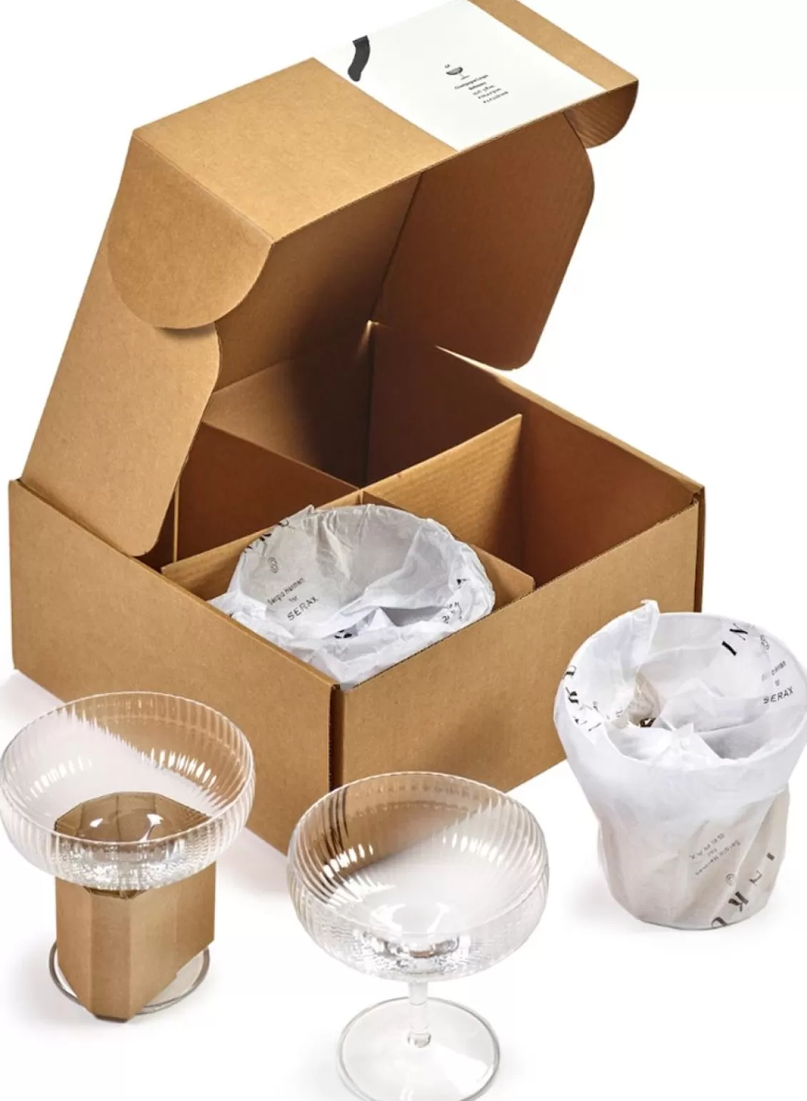 SUSAN BIJL Champagne Coupe, Inku, 15 Cl - Sergio Herman, Set Of 4 Shop
