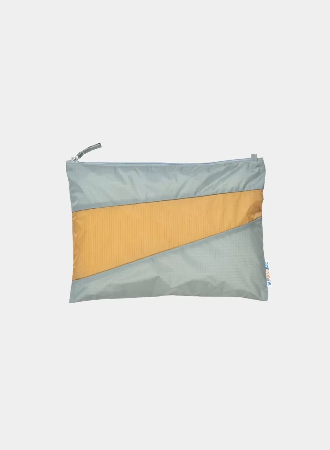 SUSAN BIJL The New Pouch Grey & Camel Medium Hot