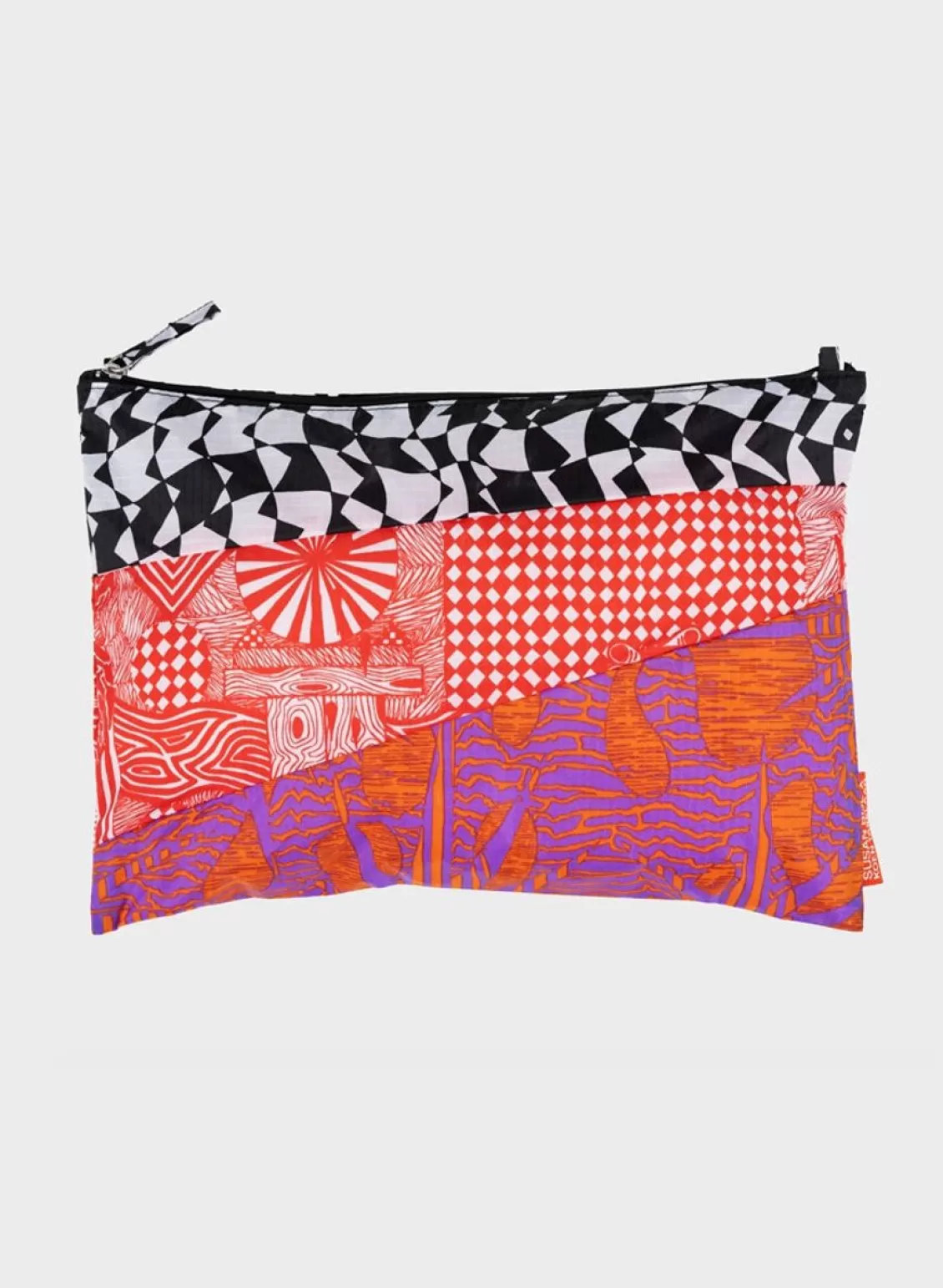 SUSAN BIJL The New Pouch Terrazzo Taselaar Red Large Hot
