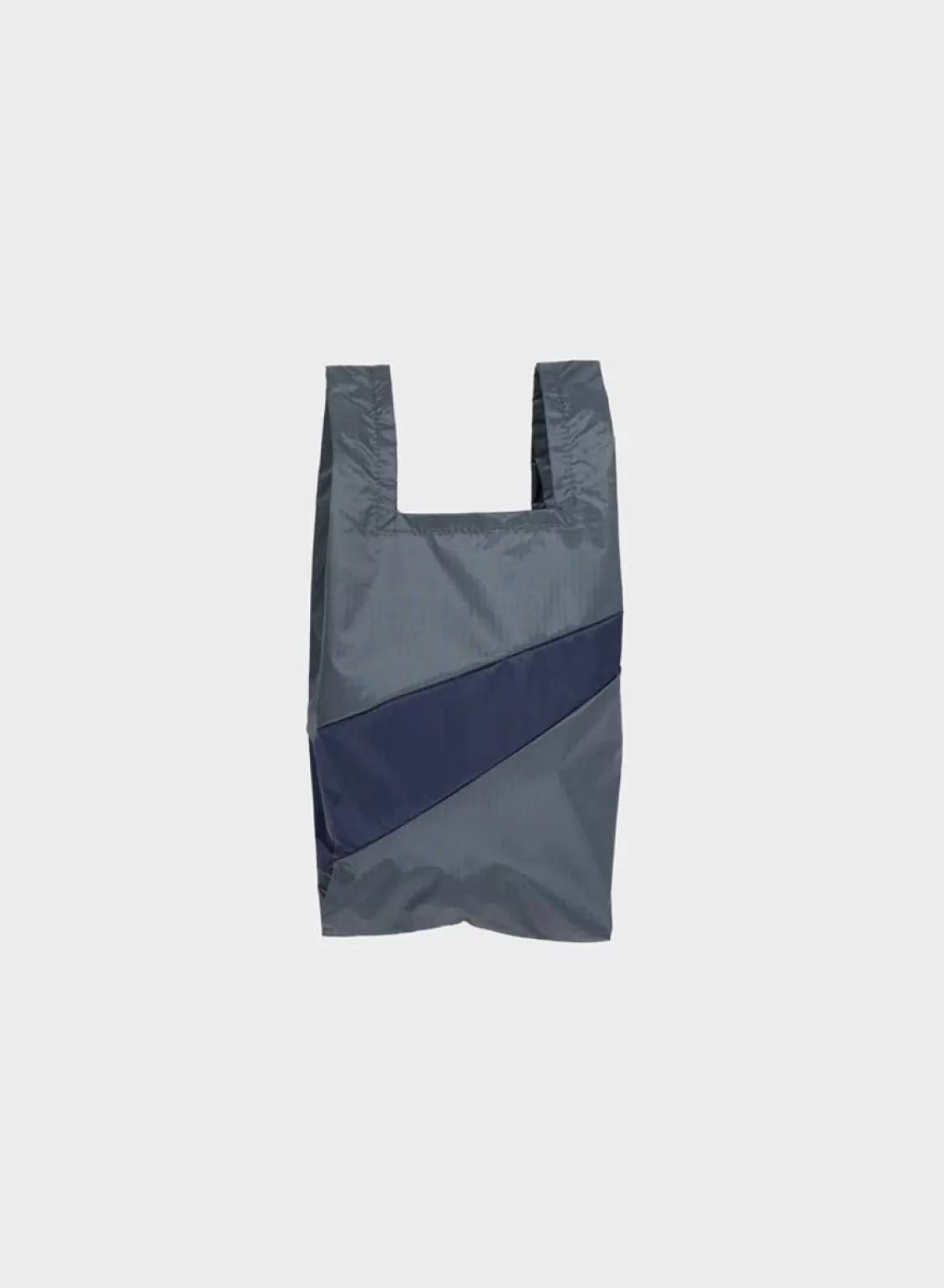 SUSAN BIJL The New Shopping Bag Go & Navy Small Outlet