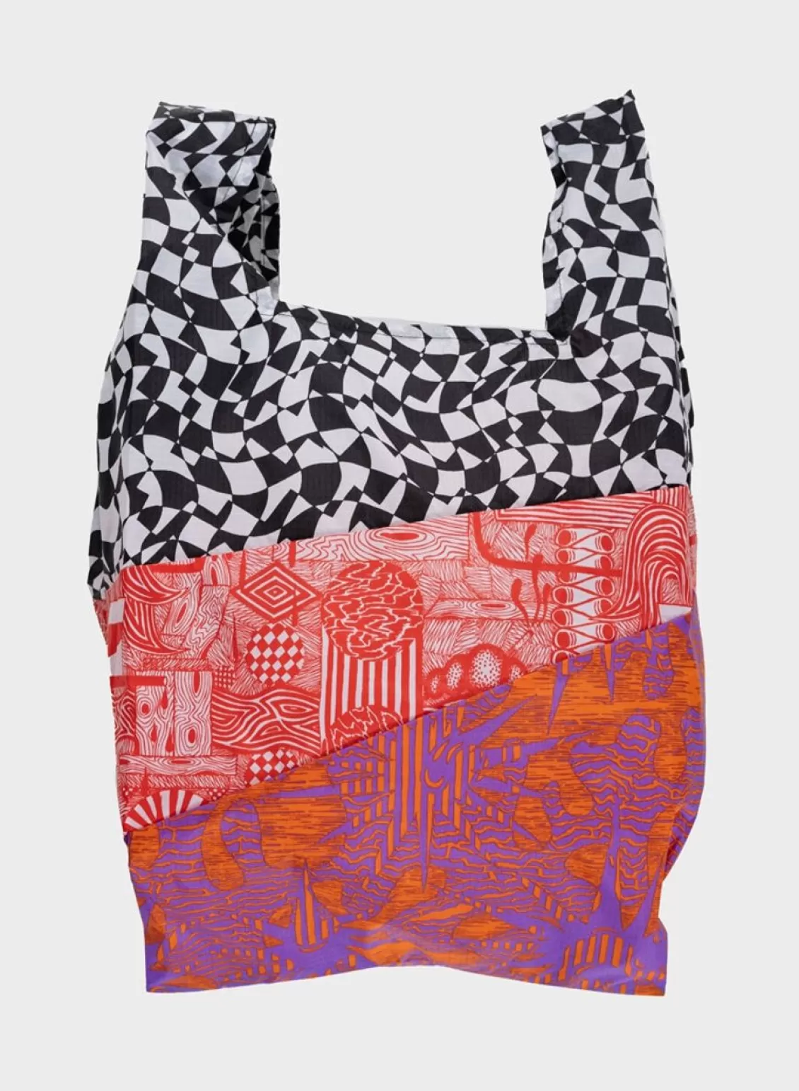 SUSAN BIJL The New Shopping Bag Terrazzo Taselaar Red Large Online