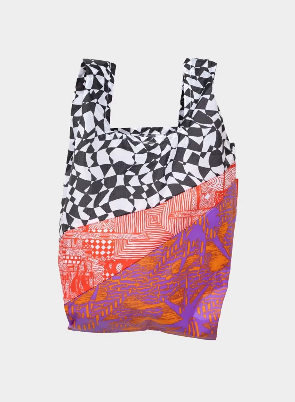 SUSAN BIJL The New Shopping Bag Terrazzo Taselaar Red Medium Cheap