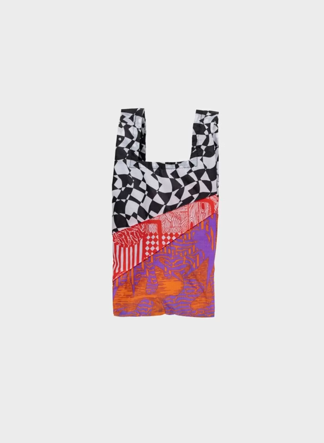 SUSAN BIJL The New Shopping Bag Terrazzo Taselaar Red Small Flash Sale